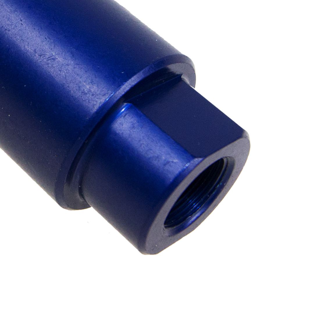 AR9 Flare Can Recoil Compensator Aluminum Blue